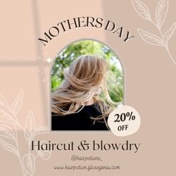 Hair Potions - Mother's Day Appreciation. Gift certificates are available. Restrictions may apply.