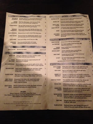 Menu photo 8 Craggy Range Bar & Grill Whitefish, MT