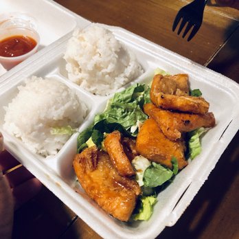 Aloha Poke - Fried salmon belly *must try* - Hawaiian Near Me - Waianae, Hawaii Aloha Poke - Fried salmon belly *must try* - Hawaiian Near Me - Waianae, Hawaii