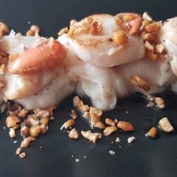 Neska Polita Vinoteca - Vieiras con puré trufado...