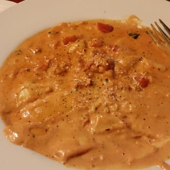 Pasta Bella - Lobster Ravioli was tasty! - Italian Near Me - Mason City, Iowa