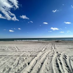 Too chilly to hang out on the beach today. (50°) I still love being here.