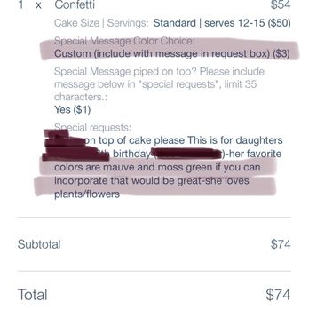 Pure Bliss Desserts - Request for mauve and moss green colors, and that she loves plants/flowers - Bakeries Near Me - Bellingham, Washington Pure Bliss Desserts - Request for mauve and moss green colors, and that she loves plants/flowers - Bakeries Near Me - Bellingham, Washington
