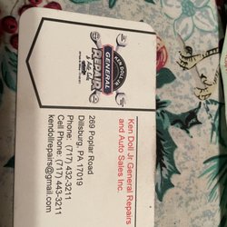 Ken Doll Jr General Repairs and Auto Sales, Inc - Money Hungry and Unreasonable