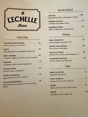 Menu photo 7 L’Echelle Portland, OR
