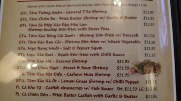 Menu photo 5 Pho 20 Galveston, TX