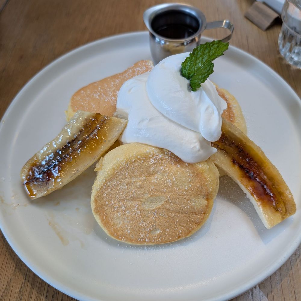 Chocolate banana pancakes Chocolate banana pancakes