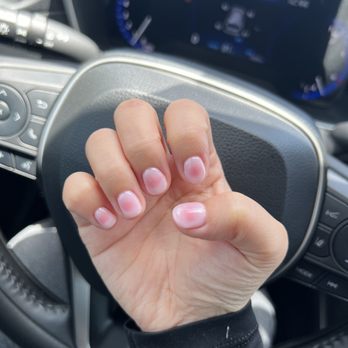 Royal Nails - Blush nails by Amy $45 - Nail Salons Near Me - Anaheim, California