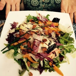 Les Jardins De L'Archevêché - Salmon Caesar salad. Very tasty.