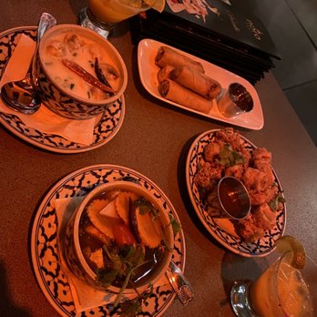 Nora Thai - Tom Yum Soup, Spring rolls and Fried Calamari - Thai Near Me - Brooklyn, New York Nora Thai - Tom Yum Soup, Spring rolls and Fried Calamari - Thai Near Me - Brooklyn, New York