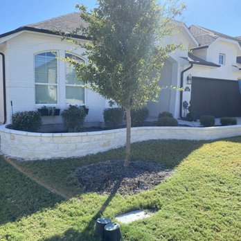 Camel Landscaping - Lime stone flowerbeds - Tree Services Near Me Camel Landscaping - Lime stone flowerbeds - Tree Services Near Me