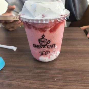 Sana'a Cafe - Pink drink - Coffee & Tea Near Me - Oakland, California Sana'a Cafe - Pink drink - Coffee & Tea Near Me - Oakland, California