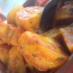 Arepera La Catirita - Patatas bravas... recalentadas.