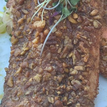 Cowboy Grill at Redcliffs Lodge - Pecan Pine Nut Utah Trout with citrus. - American Near Me - Moab, Utah Cowboy Grill at Redcliffs Lodge - Pecan Pine Nut Utah Trout with citrus. - American Near Me - Moab, Utah