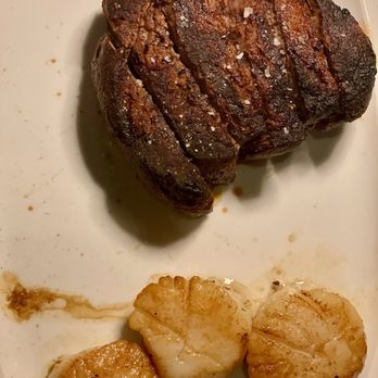 Ocean 44 - Filet Mignon with side of Scallops - Seafood Near Me - Scottsdale, Arizona Ocean 44 - Filet Mignon with side of Scallops - Seafood Near Me - Scottsdale, Arizona