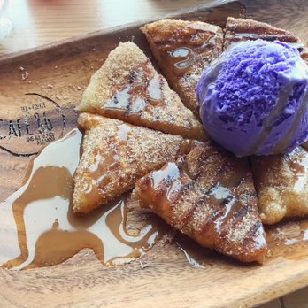 Cafe 86 - Churrochi with Ube Ice Cream - Desserts Near Me - Las Vegas, Nevada Cafe 86 - Churrochi with Ube Ice Cream - Desserts Near Me - Las Vegas, Nevada