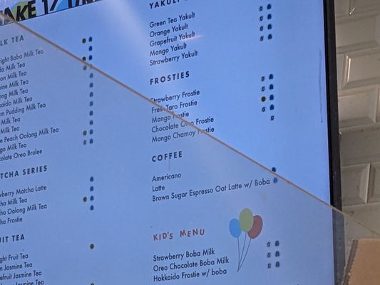 Menu photo 2 Sunright Tea Studio Fullerton, CA