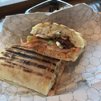 Pressed Cafe Burlington - Buffalo blue panini - Breakfast & Brunch Near Me - Burlington, Massachusetts Pressed Cafe Burlington - Buffalo blue panini - Breakfast & Brunch Near Me - Burlington, Massachusetts