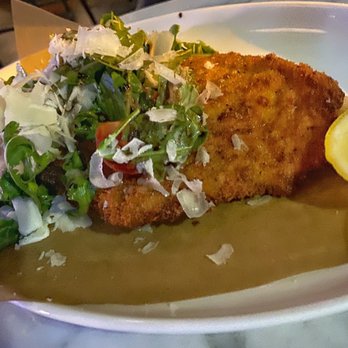 The Fortunate Fox - Chicken schnitzel. - Bars Near Me - Toronto, Ontario
