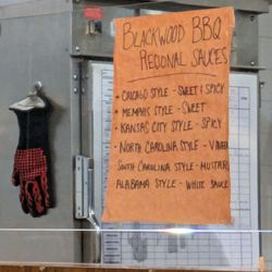 Blackwood BBQ - Half a dozen sauce regions!