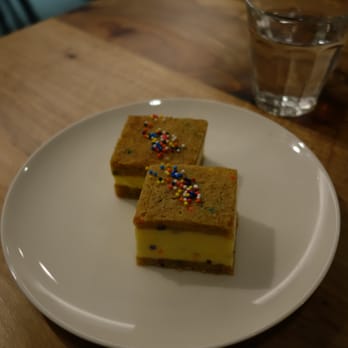 Launderette - Birthday Cake Icecream Sandwich - New American Near Me - Austin, Texas Launderette - Birthday Cake Icecream Sandwich - New American Near Me - Austin, Texas