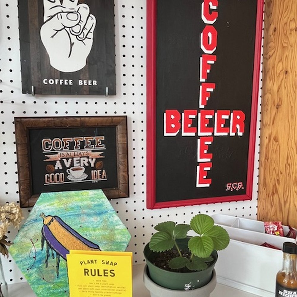 Coffee Beer - they have a plant swap corner! - Coffee & Tea Near Me - Portland, Oregon Coffee Beer - they have a plant swap corner! - Coffee & Tea Near Me - Portland, Oregon
