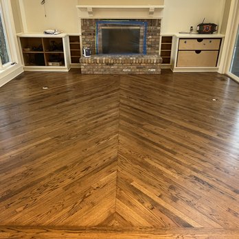 Lakeside Sanding - a hardwood floor in a living room - Flooring Near Me Lakeside Sanding - a hardwood floor in a living room - Flooring Near Me