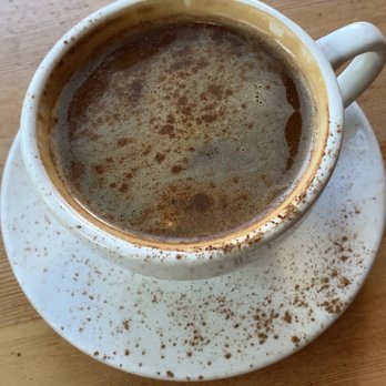 Doppio Coffee - americano with cinnamon powder - Sandwiches Near Me - Hood River, Oregon