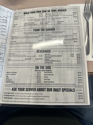 Menu photo 2 Jim's Country Style Restaurant Pleasanton, CA