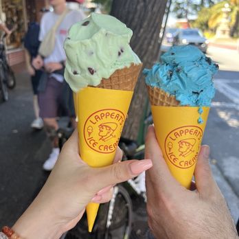 Lappert's Ice Cream - Cookie Monster and mint chip - Ice Cream & Frozen Yogurt Near Me - Sausalito, California Lappert's Ice Cream - Cookie Monster and mint chip - Ice Cream & Frozen Yogurt Near Me - Sausalito, California