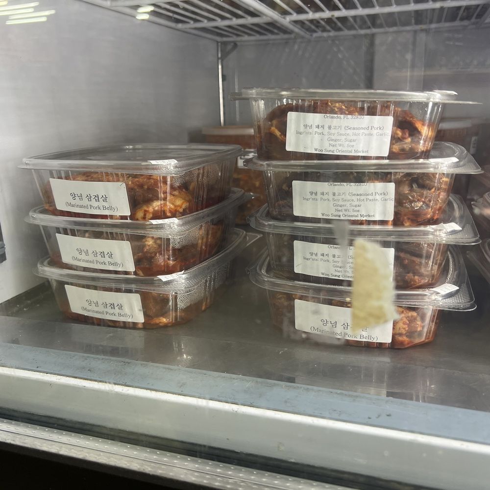 Woo-Sung Mart - Marinated meats - Korean Near Me - Orlando, Florida