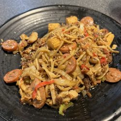 HuHot Mongolian Grill - My finished Mongolian entree