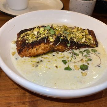 Villa Azteca - Salmon en Crema - Mexican Near Me - Salinas, California Villa Azteca - Salmon en Crema - Mexican Near Me - Salinas, California