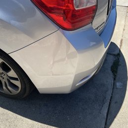 After dent was fixed! Remarkable and showroom quality!