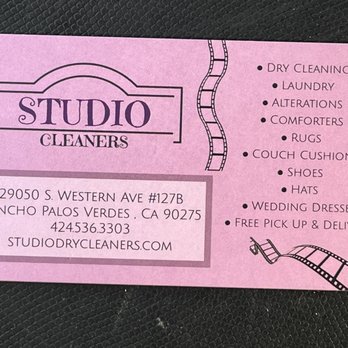 Studio Cleaners - Dry Cleaning Near Me - Rancho Palos Verdes, California Studio Cleaners - Dry Cleaning Near Me - Rancho Palos Verdes, California