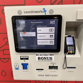 Spotless Washateria - Card loading machine - Laundromat Near Me - Houston, Texas Spotless Washateria - Card loading machine - Laundromat Near Me - Houston, Texas