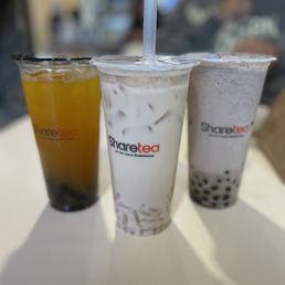 Mango Green Milk Tea