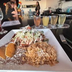 La Patrona - Enchiladas and mimosa flight!