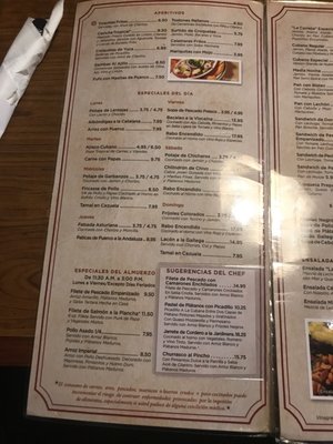 Menu photo 7 La Carreta Miami, FL