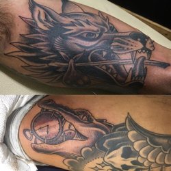 Pyramid Tattoo - Blackwork by Andrew Pontius