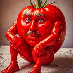 Oak Park Elementary School - A beautiful ripe tomato, my son once showed me. This one tomato has an impact. A voice