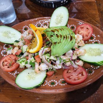 Centenario Restaurant - Ceviche shrimp--plenty of shrimp! - Mexican Near Me - Waunakee, Wisconsin