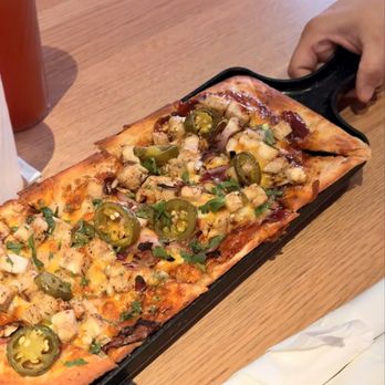 Dave & Buster's Houston - Katy Fwy - BBQ Chicken Flatbread - Arcades Near Me - Houston, Texas