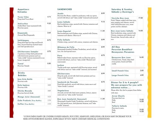 Menu photo 4 Don Juan V's Sandwiches Indianapolis, IN