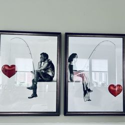 Frame by Frame - Couldn't be happier showcasing our favorite artist in matching frames.