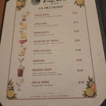 La Piccolina - Cocktail drinks - Italian Near Me - Winter Garden, Florida La Piccolina - Cocktail drinks - Italian Near Me - Winter Garden, Florida