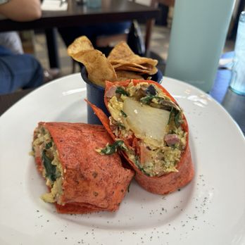 Cups Cafe - Chef's breakfast wrap - Breakfast & Brunch Near Me - Palm Desert, California