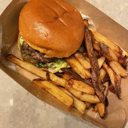 Duck Fat Fries Common Pub Burger Double Duck Fat Fries Common Pub Burger Double