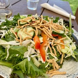 Stoney Ridge salad minus dressing. Stoney Ridge salad minus dressing.