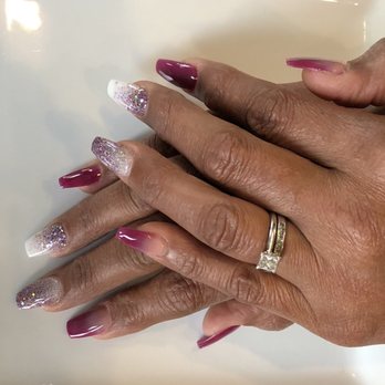 Alina Nails Salon - Acrylic nails by David - Nail Salons Near Me - Mount Dora, Florida